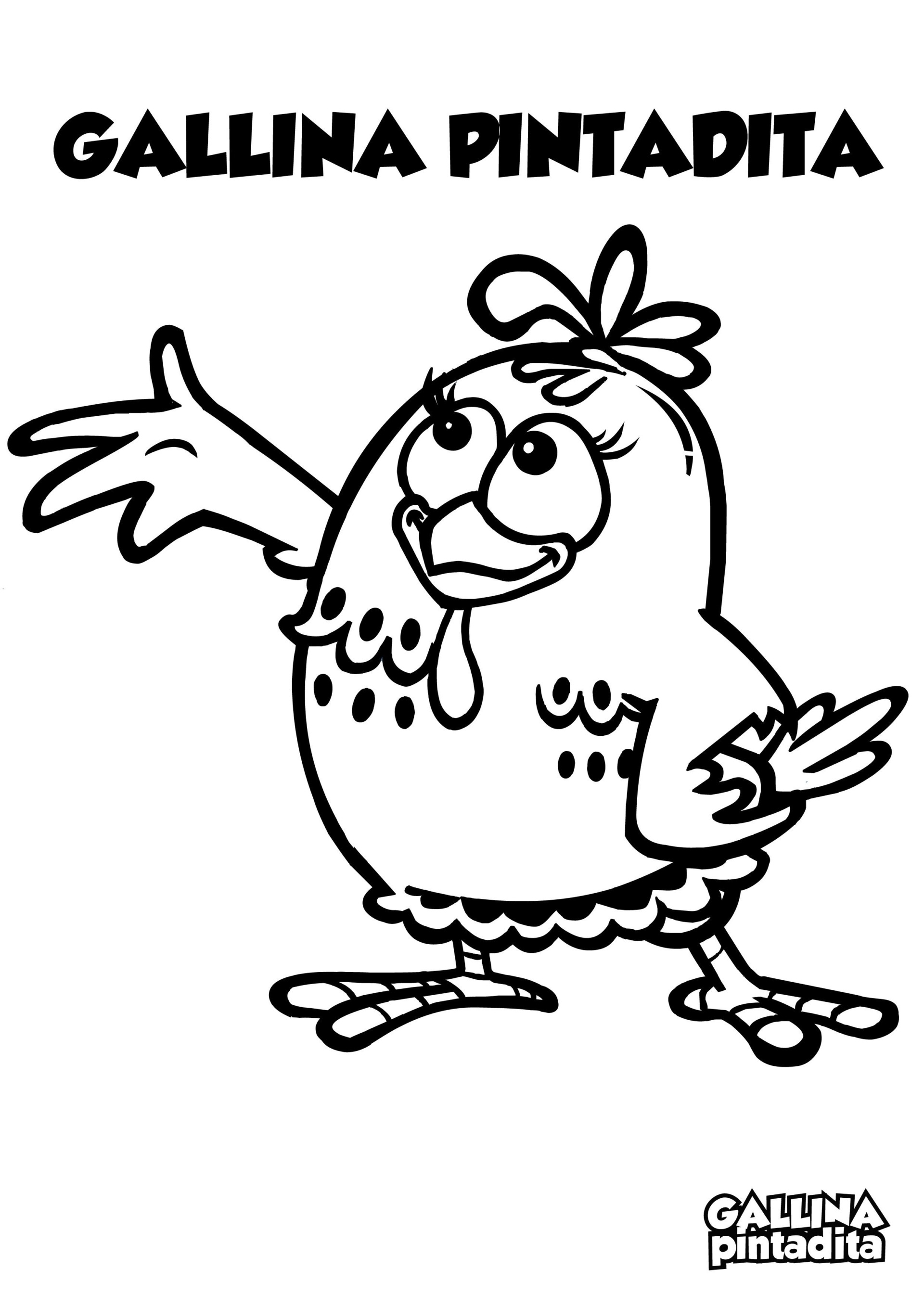 Dibujos para colorear - Sitio Oficial de la Gallina Pintadita